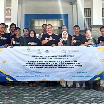 Riset Hibah Kemdiktisaintek: Ungkap Strategi Komunikasi Politik Tangani Pekerja Migran yang Terjebak Online Scammer