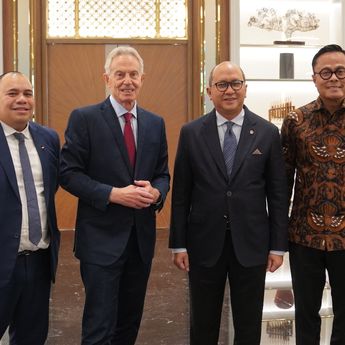 Tony Blair Sambangi Danantara, Bahas Peluang Kerja Sama Strategis