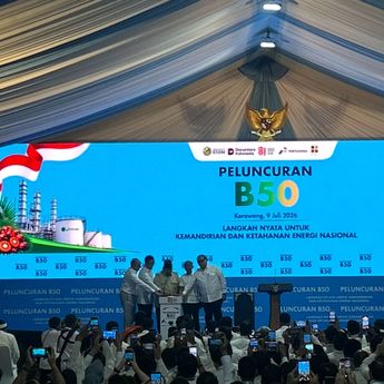 Tok! Prabowo Luncurkan Program Mandatori Biodiesel B50 di Rest Area KM 57 Karawang