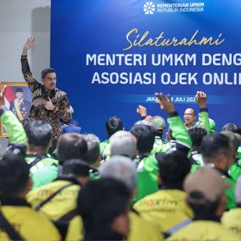 Menteri UMKM: Driver Ojol Bisa Dapat Modal dari Program KUR 