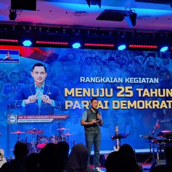 AHY Sebut Tiga Agenda Utama Demokrat di peringatan HUT Ke-25