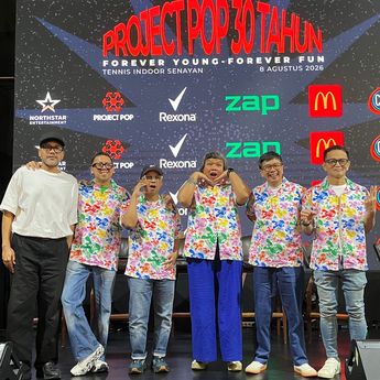 Tiga Dekade Menolak Tua, Project Pop Siap Ajak Fans Naik "Mesin Waktu" di Konser Forever Young &ndash; Forever Fun