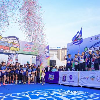 Jakarta Sky Fun Run 2026 Jadi Momentum Transjakarta Kampanyekan Mobilitas Berkelanjutan dan Luncurkan Aplikasi TJ:Transjakarta 3.0.0