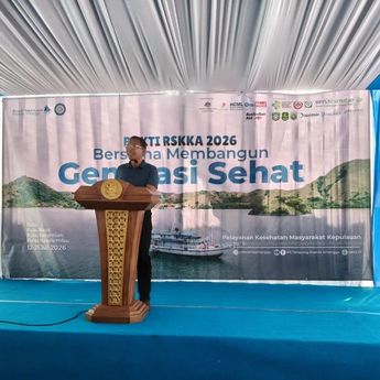 BPJS Kesehatan Berangkatkan Rumah Sakit Kapal Ksatria Airlangga layani warga kepulauan Sumenep