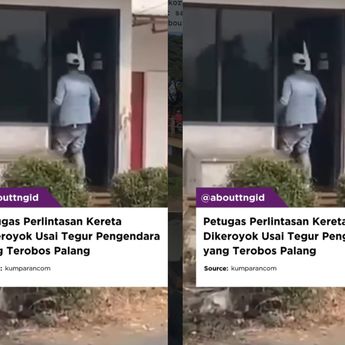 VIDEO: Petugas Kereta Api Dikeroyok Preman