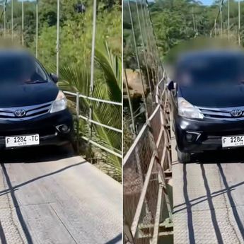 Viral Mobil Melintasi Jembatan Gantung di Cianjur, Dedi Mulyadi Minta Bupati Tindak Lanjuti