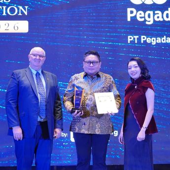 Dukung Asta Cita Pemerintah RI, Pegadaian Raih Penghargaan Top Company in Bullion Bank Industry 2026