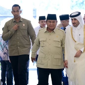 Prabowo Sampaikan Belasungkawa atas Wafatnya Sheikh Hamad bin Khalifa Al Thani
