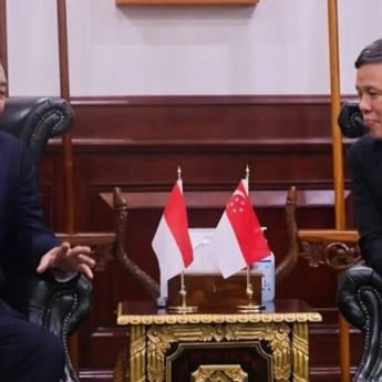 Indonesia dan Singapura Perkuat Kerja Sama Pertahanan Lewat Pertemuan Menhan