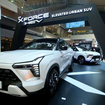 Mitsubishi Xforce HEV Debut di Indonesia, SUV Hybrid dengan Jarak Tempuh 1.000 Km Dibanderol Rp445 Juta