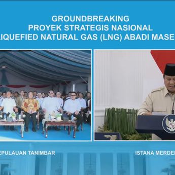 Prabowo Minta Maaf Groundbreaking Proyek Blok Masela Secara Daring: Utang Saya ke Masyarakat Maluku