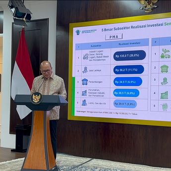 Pemerintah Beberkan Realisasi Investasi Semester I 2026 Tembus Rp1.010,6 Triliun, Serap 1,44 Juta Tenaga Kerja