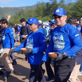 Demokrat Lanjutkan Gerakan Langit Biru Indonesia Asri di 114 Kabupaten-Kota