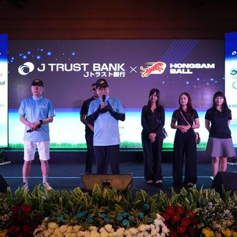 J Trust Bank Gelar Golf Tournament 2026, Shin Tae-yong Meriahkan Bersama Nasabah