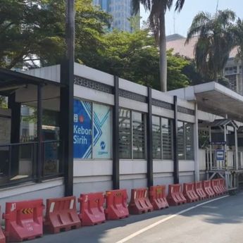 Ada Pekerjaan MRT, Halte Transjakarta Arah Kota Tutup Sementara