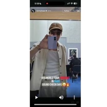 J-Hope BTS Bocorkan Desain Samsung Galaxy Z Fold8 Jelang Galaxy Unpacked 22 Juli