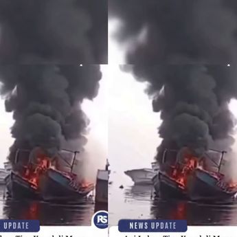 VIDEO : 3 Kapal Terbakar di Muara Angke