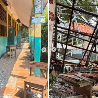 Pramono Baru Tahu SDN Kebayoran Lama Selatan 09 Roboh Sejak 2024, Janji Perbaiki