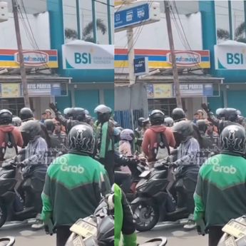 Driver Ojol Tewas Dihantam Truk di Palmerah