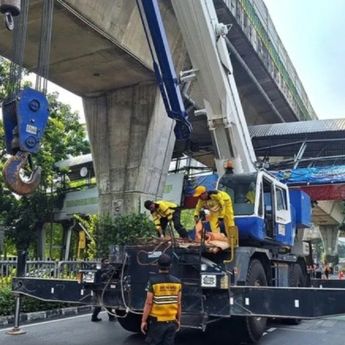 Dibutuhkan Biaya Rp6 Miliar untuk Bangun Ulang JPO Tendean