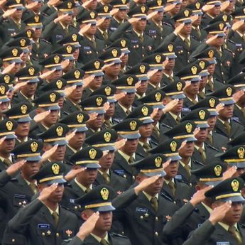 Prabowo ke Perwira TNI/Polri: Anda Digaji dan Diberi Makan Oleh Rakyat!