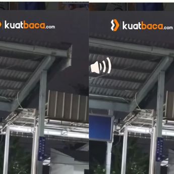 Penumpang di Stasiun Pasar Minggu Kaget Tiba-tiba Muncul Suara Kencang ML