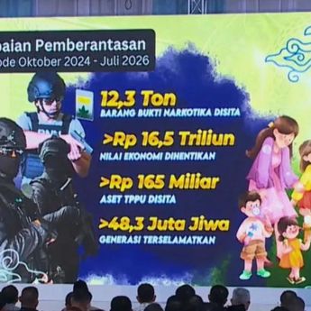 BNN Amankan 12,3 Ton Narkotika hingga Juli 2026, Klaim Selamatkan 48,3 Juta Jiwa