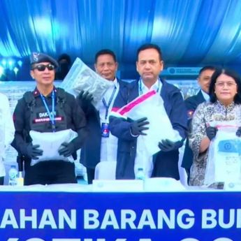 BNN Musnahkan 3,37 Ton Barang Bukti Narkotika