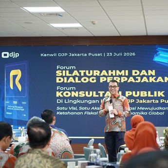 Kanwil DJP Jakarta Pusat Perkuat Sinergi Pentahelix melalui Forum Silaturahmi dan Dialog Perpajakan