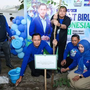 AHY Dorong Komitmen Kader Demokrat Jaga Kelestarian Lingkungan