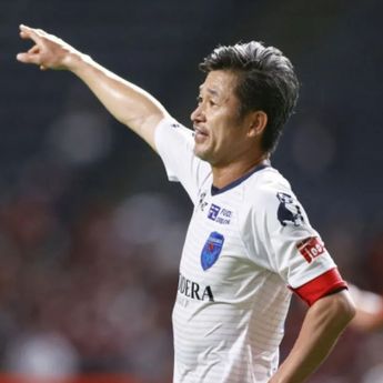 Kazuyoshi Miura Cetak Gol Pertama dalam Empat Tahun di Usia 59 tahun