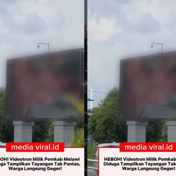 VIDEO: Videotron Pemkab Melawi Tayangkan Adegan Tak Pantas