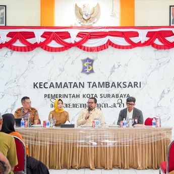Kunjungi Sekolah Rakyat Terintegrasi Surabaya, Qodari: Fasilitasnya Setara Sekolah Swasta Terbaik