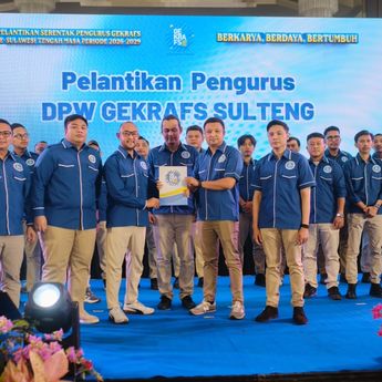 Pengurus Baru Gekrafs Sulteng Dilantik dan Resmi Berdiri di-seluruh Kabupaten Kota