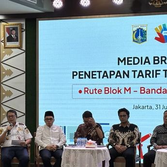 Tarif Bus Transbandara Blok M-Soetta Resmi Naik Jadi Rp15 Ribu