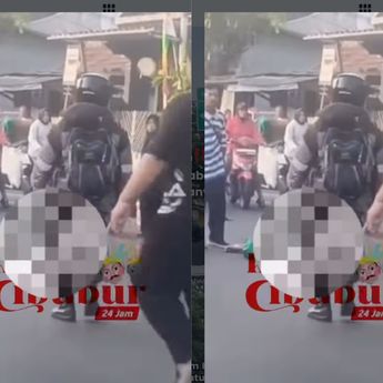 Wanita Lansia Terkapar Bersimbah Darah di Jalan Raya Cibubur