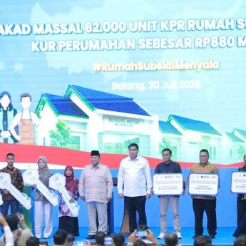 BNI Dukung Akad Massal 62.710 KPR Rumah Subsidi