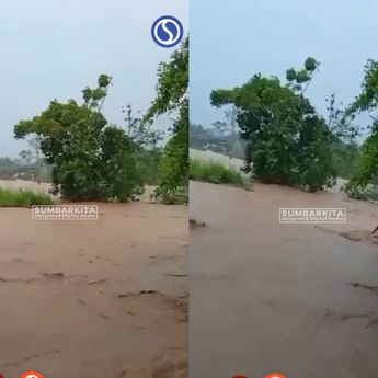 Banjir Hantam Kota Padang