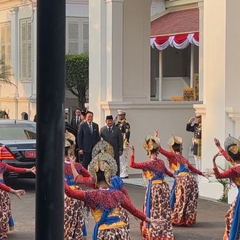 Prabowo Sambut Hangat PM Thailand Anutin Charnvirakul di Istana Merdeka