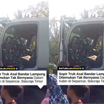 VIDEO: Sopir Truk Ditemukan Tewas di OKU