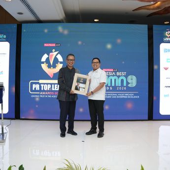 Pemimpin Komunikasi Raih Penghargaan Indonesia Public Relations Top Leader 2026
