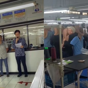 Tangis Buruh Garmen Pecah Saat Pabrik Tutup, 178 Pekerja di Cimahi Kena PHK