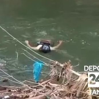 Bocah 5 Tahun Tewas Tenggelam di Sungai Ciliwung Depok
