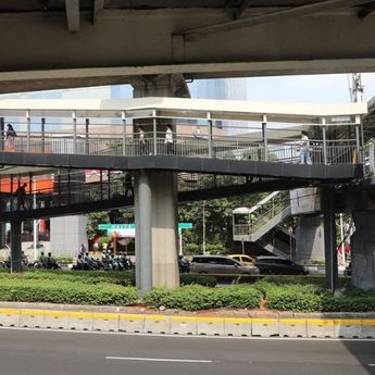 Pramono Putuskan Bongkar 1 JPO "Dekat Tapi Tak Nyatu" di Rasuna Said