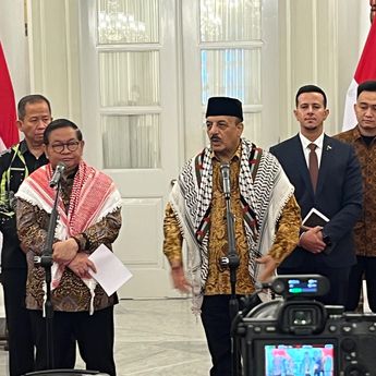 Dubes Palestina Temui Pramono di Balai Kota DKI