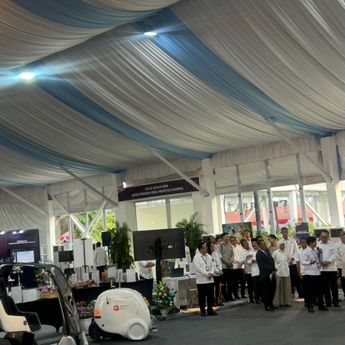 Momen Prabowo Tinjau Langsung Hasil Riset dan Inovasi BRIN di Istana