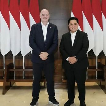 PSSI Nyatakan Dukungan Penuh untuk Gianni Infantino Pimpin FIFA Lagi