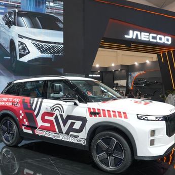 Teknologi SIVP JAECOO J7 SHS-P Jadi Sorotan GIIAS 2026, Mobil Parkir dan Datang Sendiri