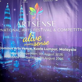 Keren! Wakili Indonesia di Ajang Internasional, Siswi SD Asal Bekasi Raih ArtSense Distinction Award 2026 di Malaysia