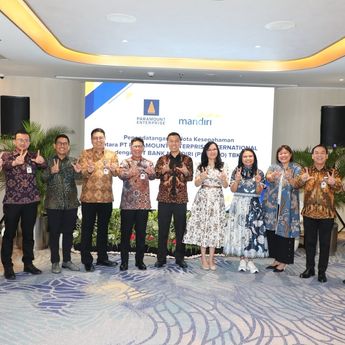 Sinergi Lintas Ekosistem, Bank Mandiri dan Paramount Perkuat Kolaborasi Dorong Pertumbuhan Properti Berkelanjutan